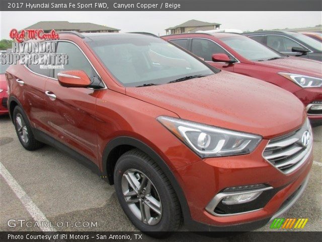 2017 Hyundai Santa Fe Sport FWD in Canyon Copper