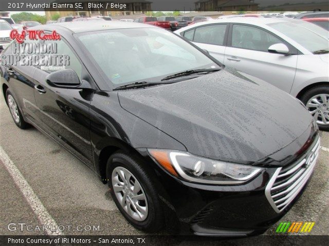 2017 Hyundai Elantra SE in Black