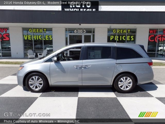 2016 Honda Odyssey EX-L in Modern Steel Metallic