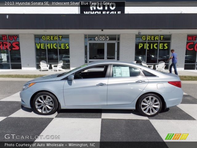 2013 Hyundai Sonata SE in Iridescent Silver Blue Pearl