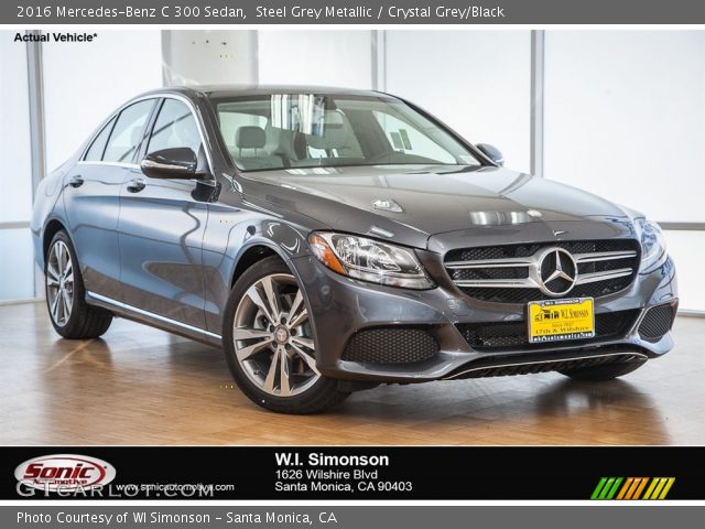 2016 Mercedes-Benz C 300 Sedan in Steel Grey Metallic