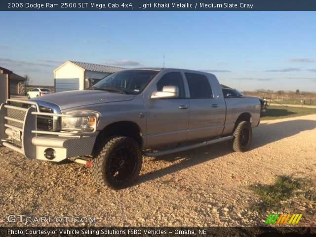 2006 Dodge Ram 2500 SLT Mega Cab 4x4 in Light Khaki Metallic