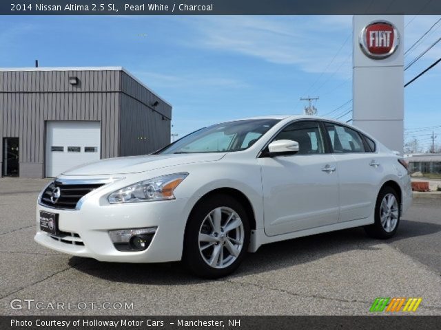 2014 Nissan Altima 2.5 SL in Pearl White