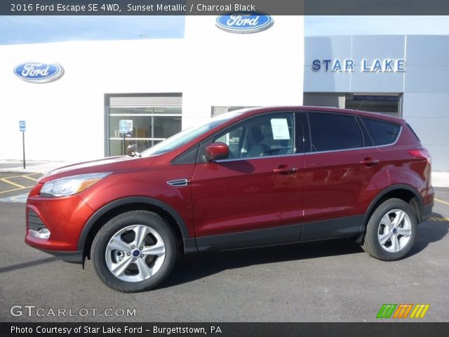 2016 Ford Escape SE 4WD in Sunset Metallic