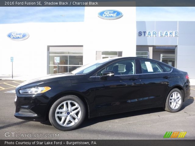 2016 Ford Fusion SE in Shadow Black
