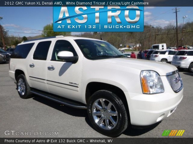 2012 GMC Yukon XL Denali AWD in White Diamond Tricoat