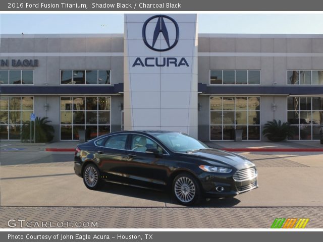 2016 Ford Fusion Titanium in Shadow Black