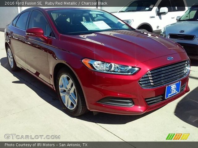 2016 Ford Fusion SE in Ruby Red Metallic