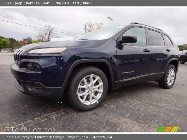 2016 Jeep Cherokee Sport in True Blue Pearl