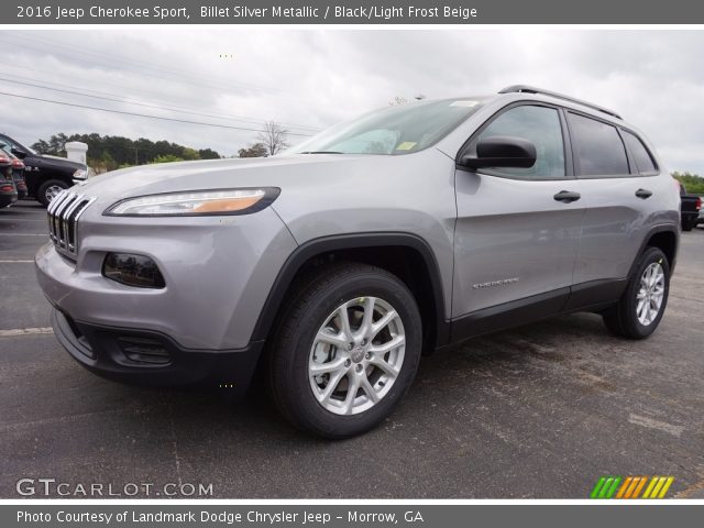 2016 Jeep Cherokee Sport in Billet Silver Metallic