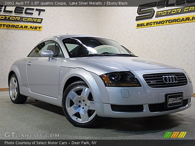2001 Audi TT 1.8T quattro Coupe in Lake Silver Metallic