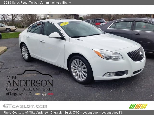 2013 Buick Regal Turbo in Summit White