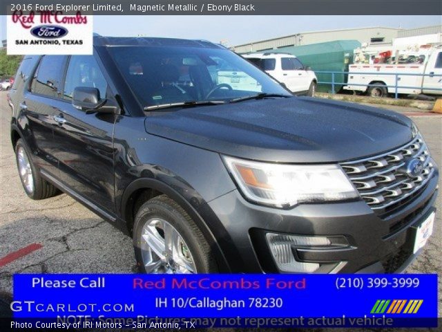 2016 Ford Explorer Limited in Magnetic Metallic