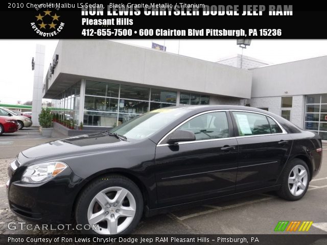 2010 Chevrolet Malibu LS Sedan in Black Granite Metallic