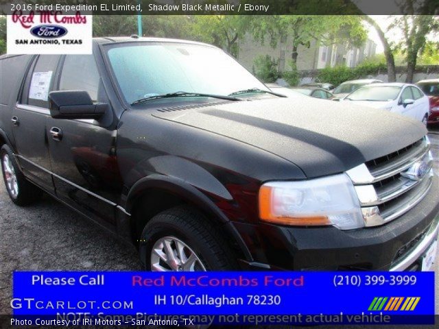 2016 Ford Expedition EL Limited in Shadow Black Metallic