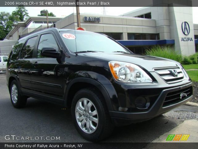 2006 Honda CR-V SE 4WD in Nighthawk Black Pearl