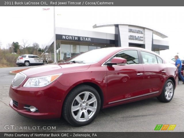 2011 Buick LaCrosse CXL in Red Jewel Tintcoat