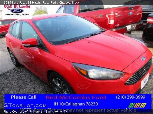 2016 Ford Focus SE Hatch in Race Red