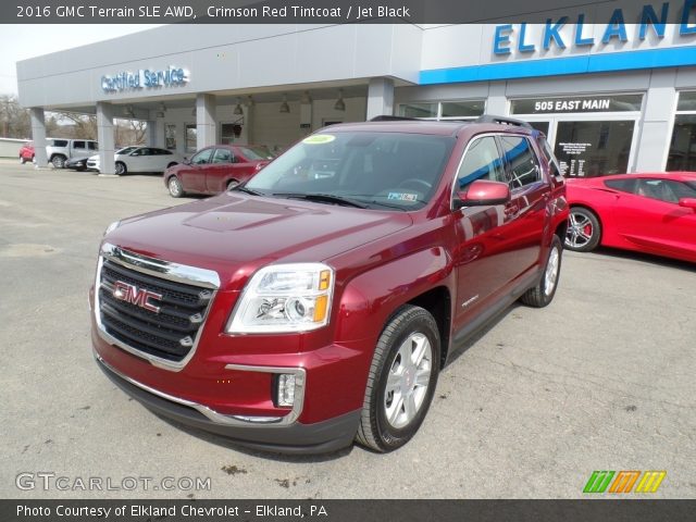 2016 GMC Terrain SLE AWD in Crimson Red Tintcoat