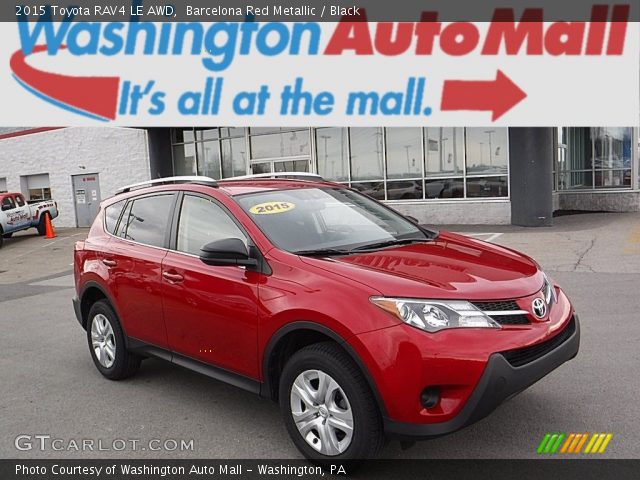 2015 Toyota RAV4 LE AWD in Barcelona Red Metallic