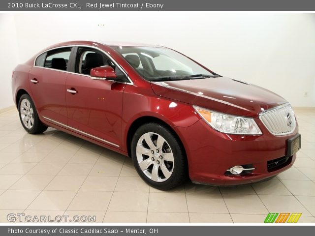 2010 Buick LaCrosse CXL in Red Jewel Tintcoat