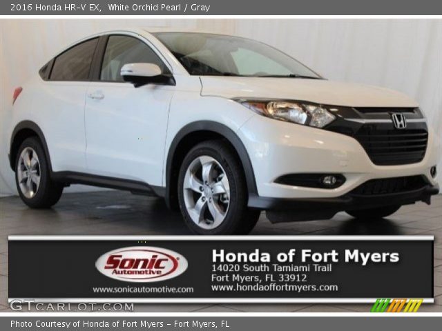 2016 Honda HR-V EX in White Orchid Pearl