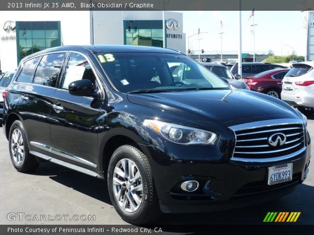 2013 Infiniti JX 35 AWD in Black Obsidian