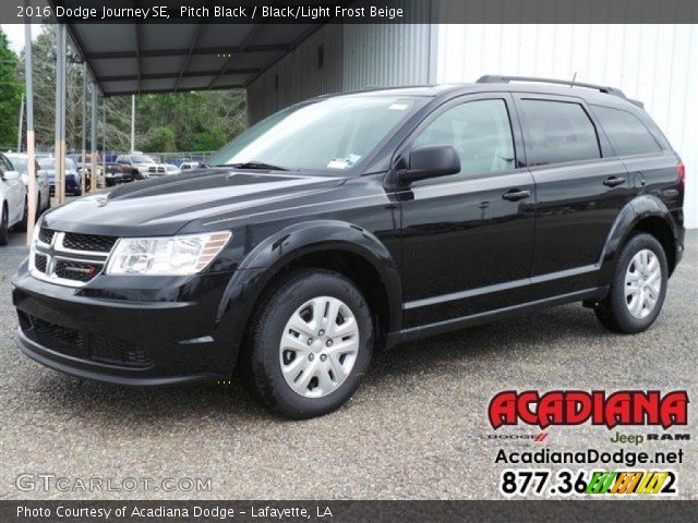2016 Dodge Journey SE in Pitch Black