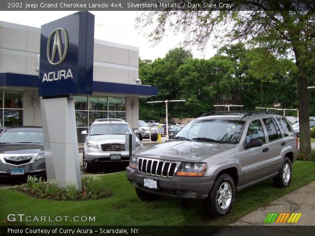 2002 Jeep Grand Cherokee Laredo 4x4 in Silverstone Metallic