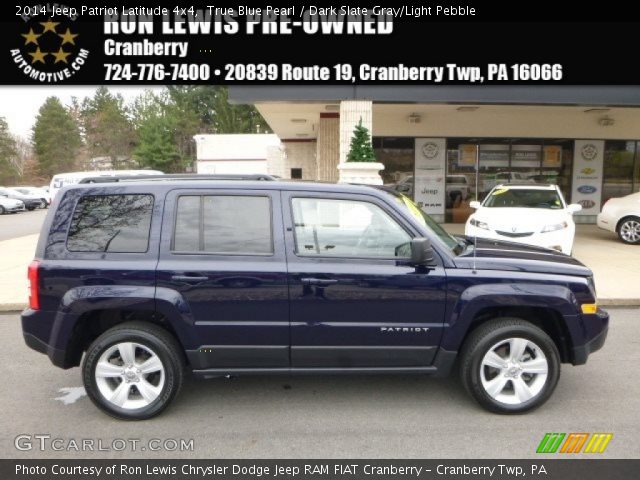 2014 Jeep Patriot Latitude 4x4 in True Blue Pearl