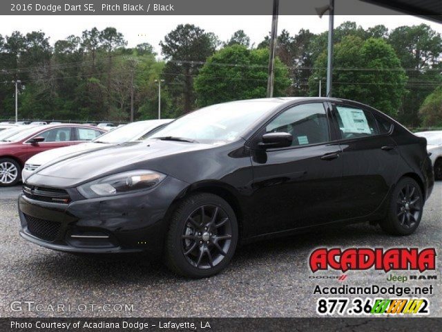 2016 Dodge Dart SE in Pitch Black