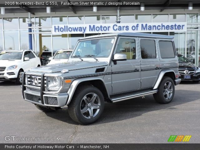 2016 Mercedes-Benz G 550 in Palladium Silver Metallic