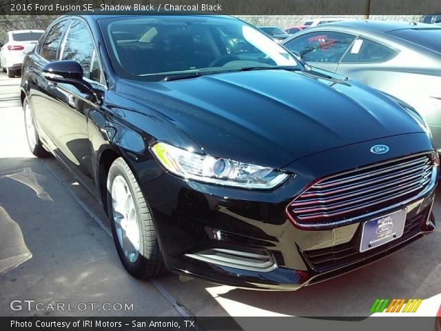 2016 Ford Fusion SE in Shadow Black