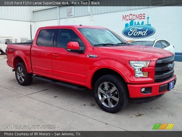 2016 Ford F150 Lariat SuperCrew 4x4 in Race Red