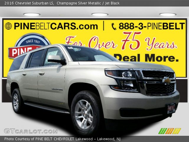 2016 Chevrolet Suburban LS in Champagne Silver Metallic