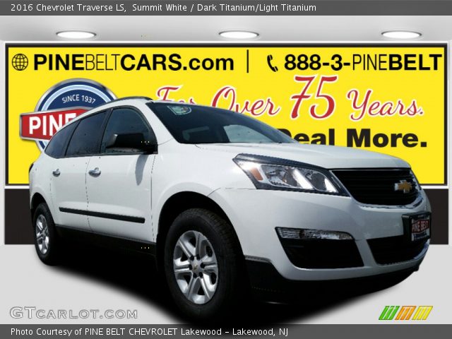 2016 Chevrolet Traverse LS in Summit White