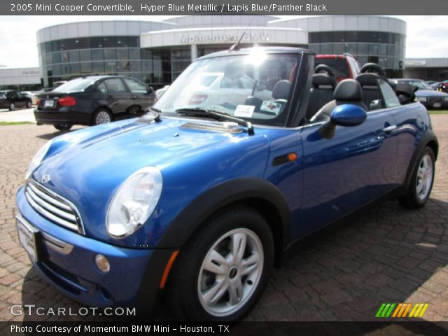 2005 Mini Cooper Convertible in Hyper Blue Metallic