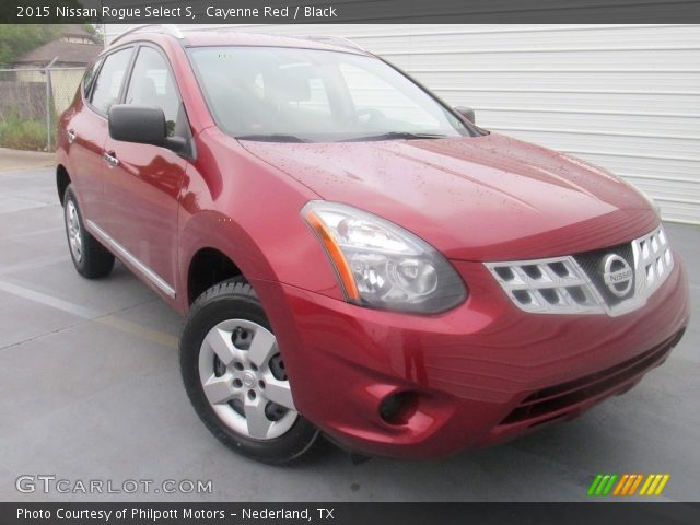 2015 Nissan Rogue Select S in Cayenne Red