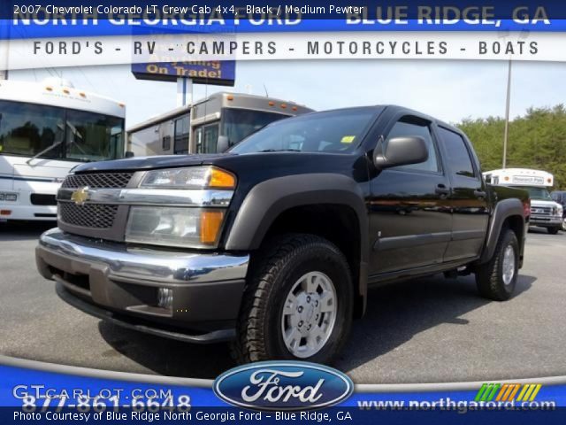 2007 Chevrolet Colorado LT Crew Cab 4x4 in Black