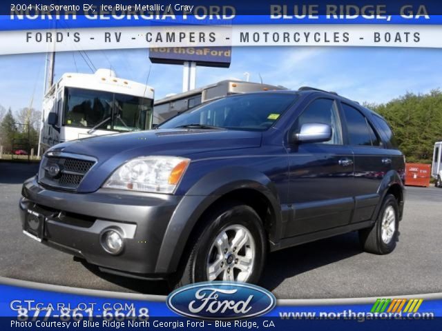 2004 Kia Sorento EX in Ice Blue Metallic