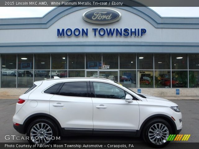 2015 Lincoln MKC AWD in White Platinum Metallic Tri-coat
