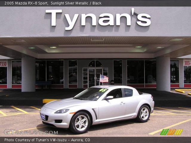 2005 Mazda RX-8 Sport in Sunlight Silver Metallic