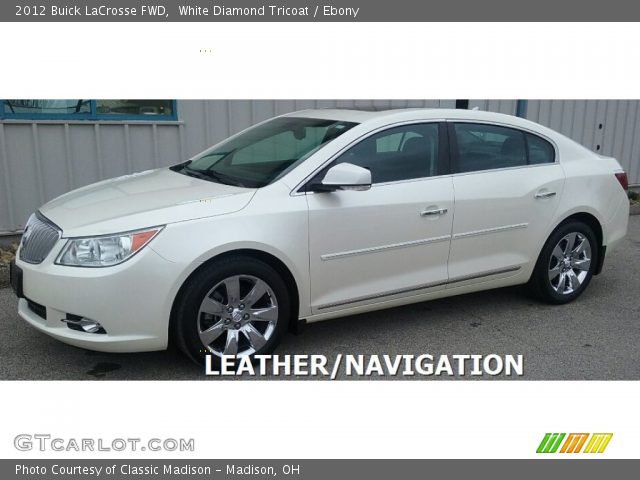 2012 Buick LaCrosse FWD in White Diamond Tricoat