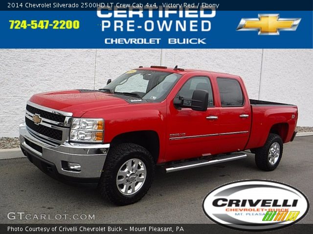 2014 Chevrolet Silverado 2500HD LT Crew Cab 4x4 in Victory Red