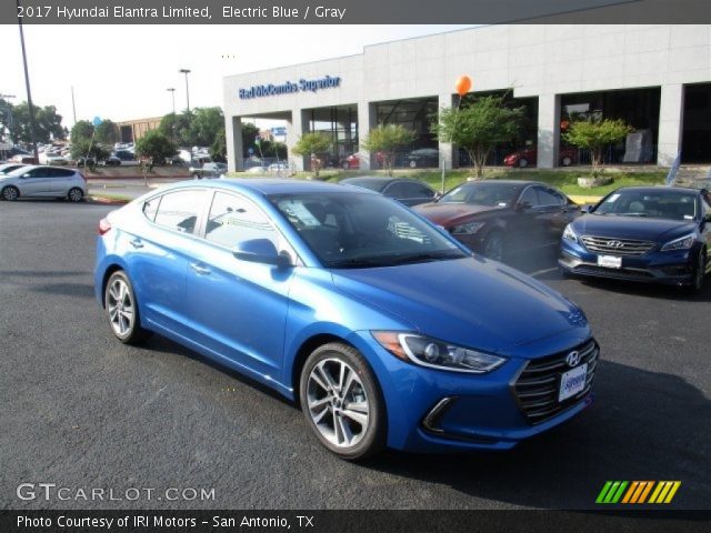 2017 Hyundai Elantra Limited in Electric Blue
