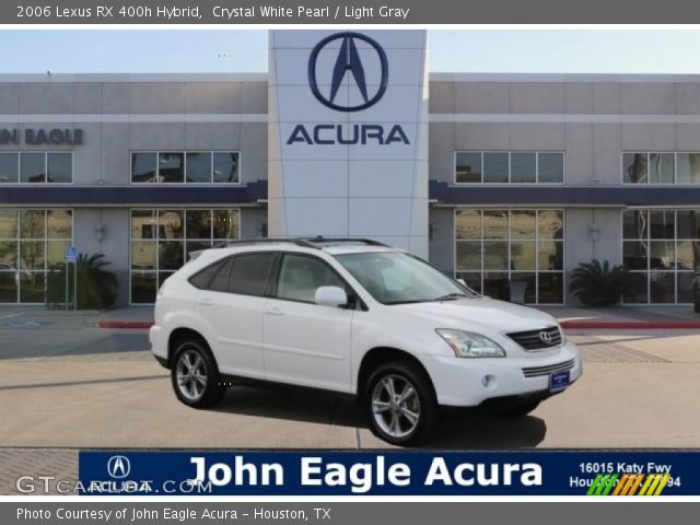 2006 Lexus RX 400h Hybrid in Crystal White Pearl