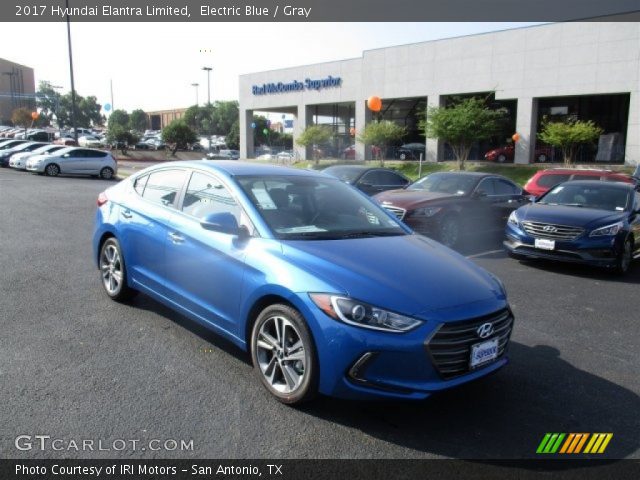 2017 Hyundai Elantra Limited in Electric Blue