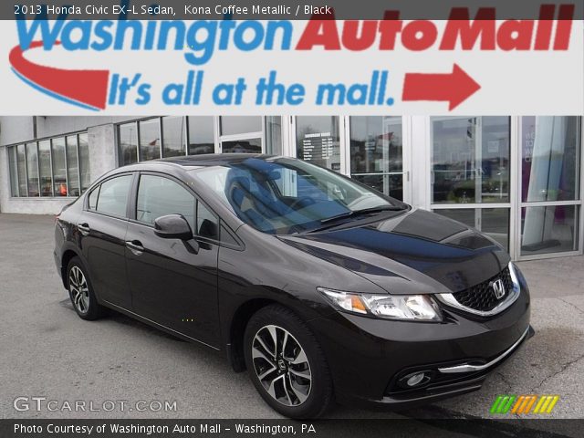 2013 Honda Civic EX-L Sedan in Kona Coffee Metallic