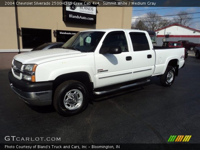2004 Chevrolet Silverado 2500HD LS Crew Cab 4x4 in Summit White