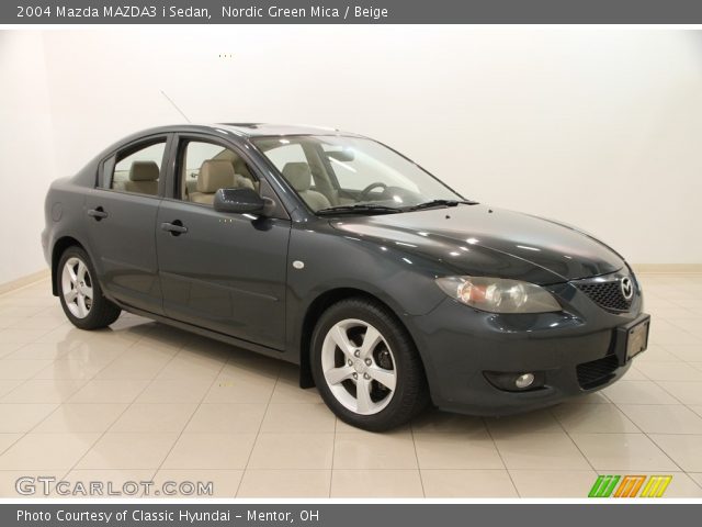 2004 Mazda MAZDA3 i Sedan in Nordic Green Mica